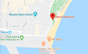 موزه دریایی ملی وارنا  بر روی گوگل مپ 